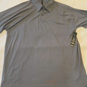 OGIO Polo Golf Casual Gray Shirt Collar Short Sleeve Mens L